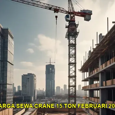 harga sewa crane 15 ton februari 2025